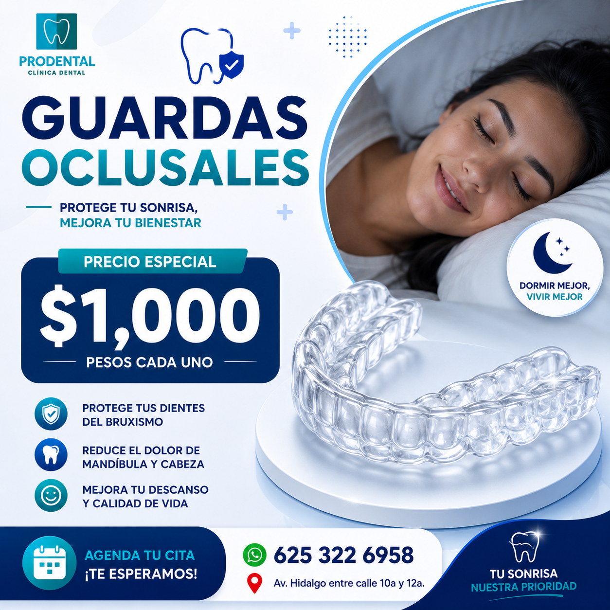Promoción de Guardas oclusales